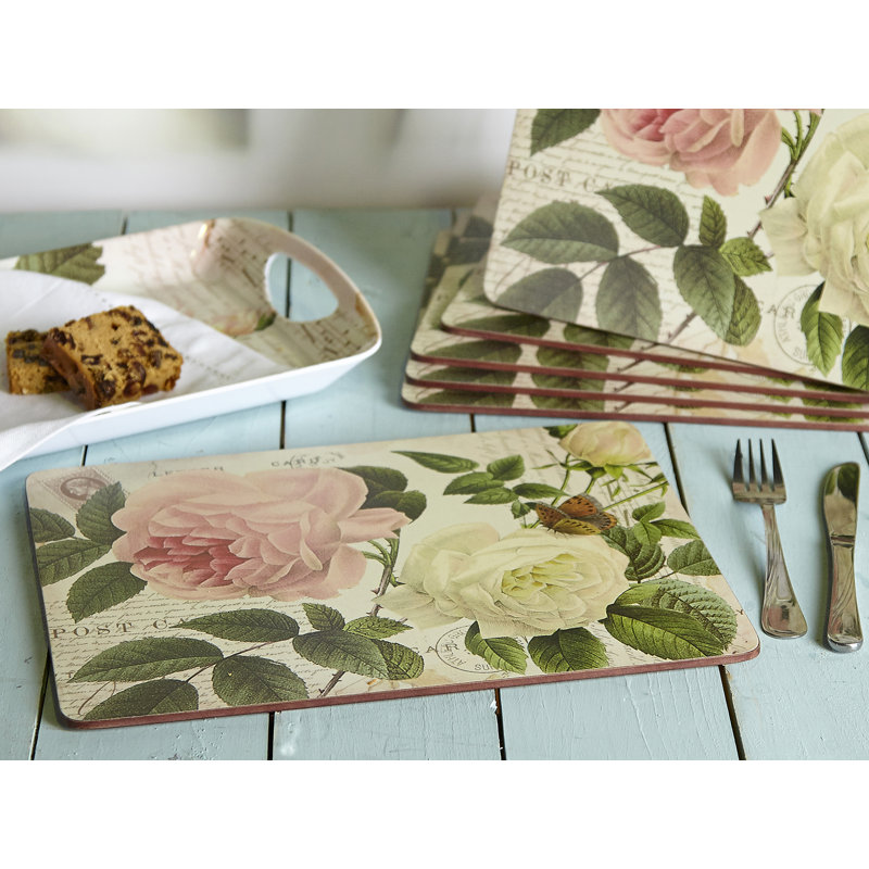 Creative Tops Rose Garden Premium Cork Placemat Wayfair.co.uk